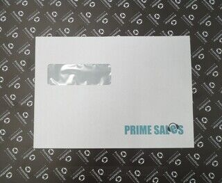Logoga ümbrik - Prime Sales