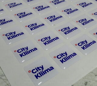 Kristallkleebised logoga - City Kliima
