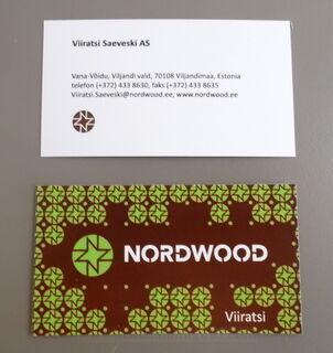 Nordwood visiitkaardid