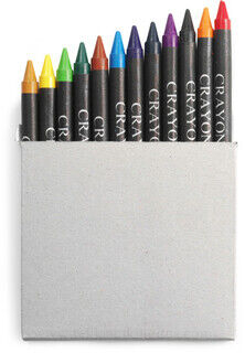 Crayon setti in card box, 12kpl