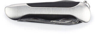 Steel pocket knife.