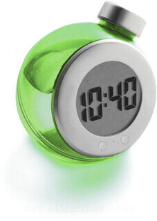 LCD water powered desk clock 3. picture