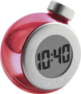 LCD water powered desk clock 4. picture