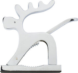 Deer shaped metal nutcracker. 2. kuva