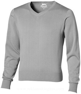V-neck Pullover, Grey, 3XL 2. picture