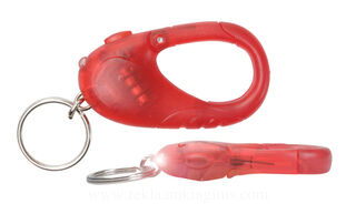 carabiner-keyring with white led light 2. picture