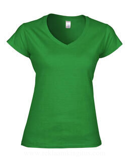 Ladies Softstyle® V-Neck T-Shirt 11. pilt