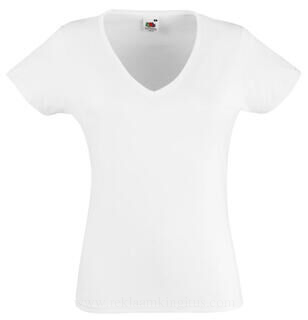Lady-Fit Valueweight V-neck T 2. picture