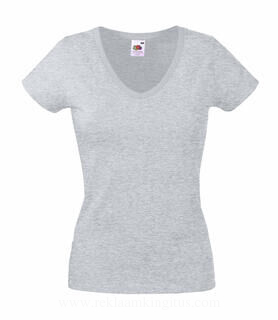 Lady-Fit Valueweight V-neck T 4. picture