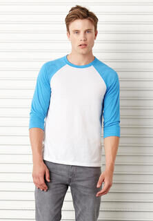 Triblend 3/4 Sleeve Baseball T-Shirt 3. picture