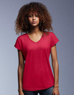 Women`s Tri-Blend V-Neck Tee 6. picture