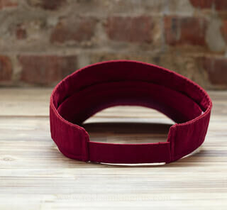 Solid Low-Profile Twill Visor 7. picture