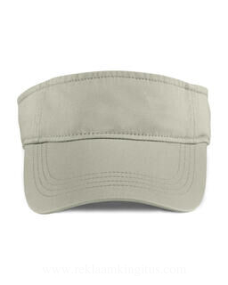 Solid Low-Profile Twill Visor 4. picture