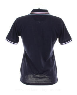 Womens Tipped Collar Polo 6. picture