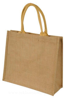 Short Handled Jute Shopper Bag 3. picture
