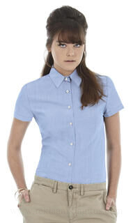 Ladies` Oxford Short Sleeve Shirt 2. kuva
