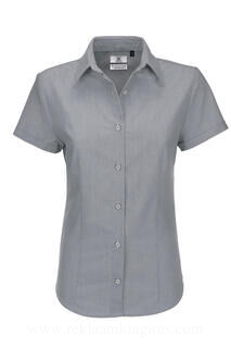 Ladies` Oxford Short Sleeve Shirt 3. pilt
