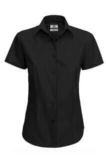 Ladies` Smart Short Sleeve Poplin Shirt 6. pilt