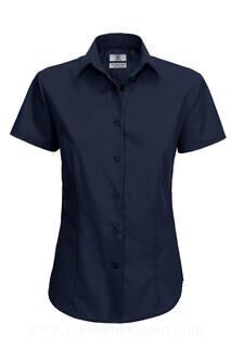 Ladies` Smart Short Sleeve Poplin Shirt 5. kuva