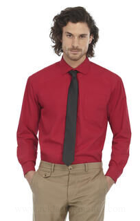 Men`s Smart Long Sleeve Poplin Shirt 2. pilt