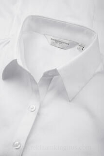 Ladies` LS Herringbone Shirt 2. pilt