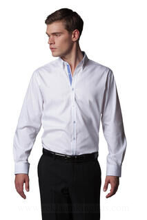 Contrast Premium Oxford Button Down Shirt LS 4. pilt