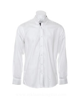 Contrast Premium Oxford Button Down Shirt LS 3. pilt