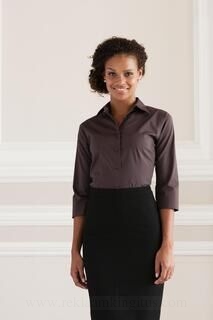 Fitted Blouse with 3/4 Sleeves 5. pilt