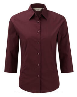 Fitted Blouse with 3/4 Sleeves 3. pilt
